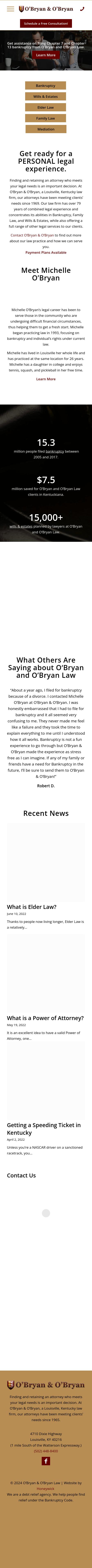 O'Bryan & O'Bryan Law Offices - Louisville KY Lawyers