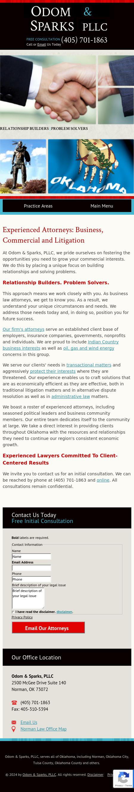 Odom Sparks & Jones, PLLC - Norman OK Lawyers