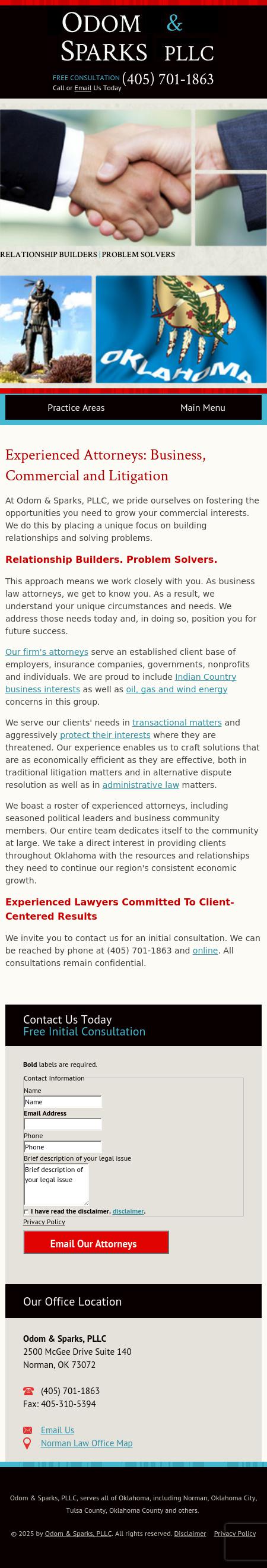 Odom Sparks & Jones, PLLC - Norman OK Lawyers