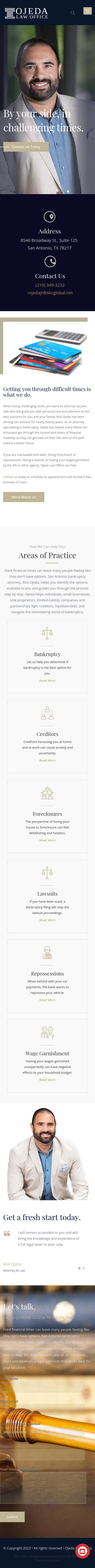 Ojeda Law Office - San Antonio TX Lawyers
