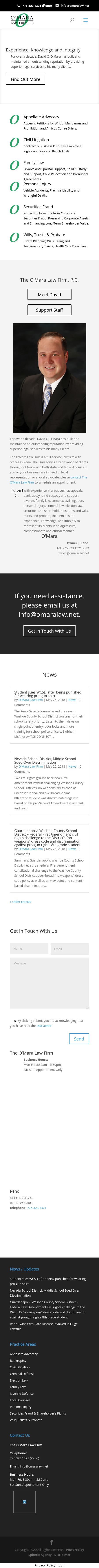 O'Mara Law Firm - Reno NV Lawyers
