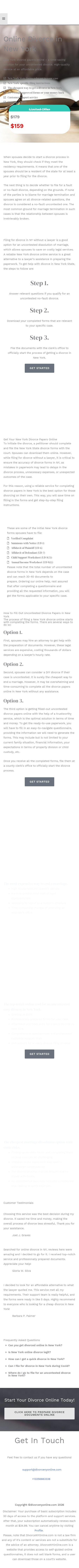 Online Divorce in New York - New York NY Lawyers