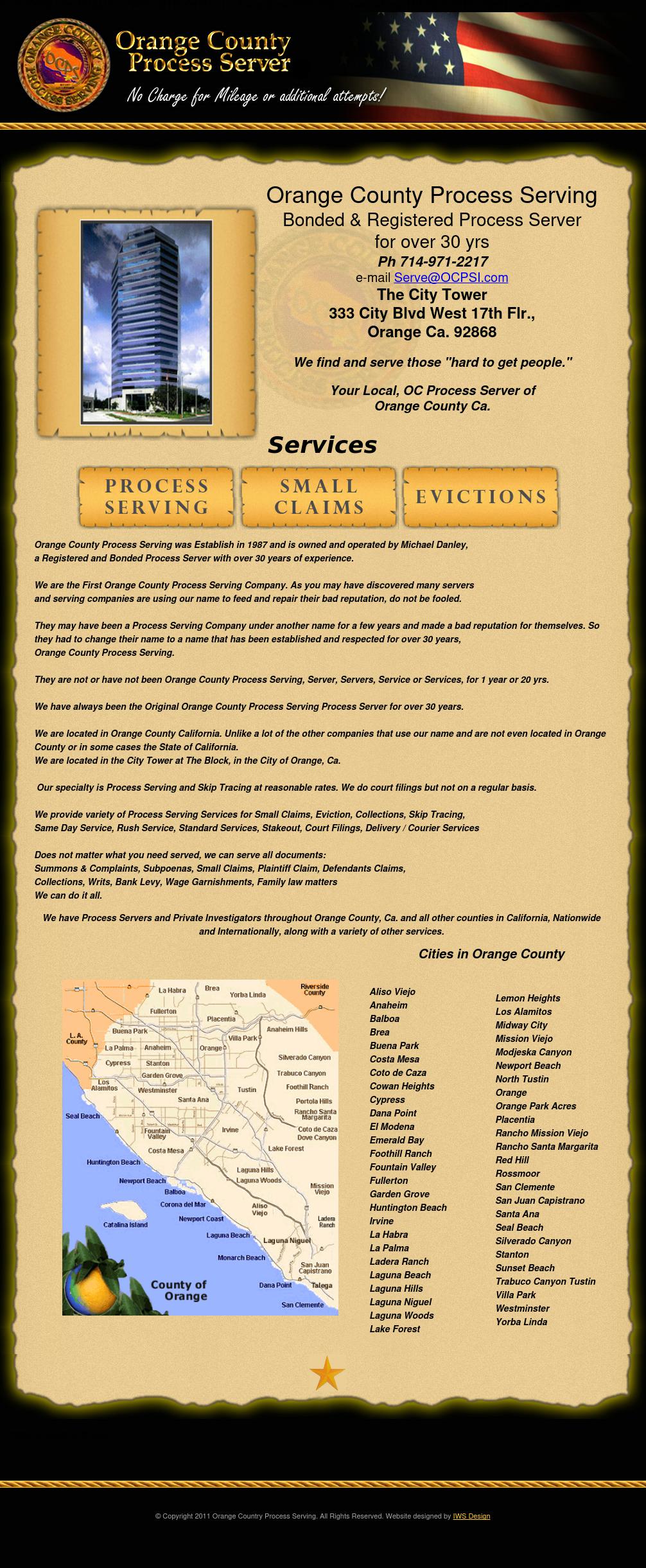Orange County Process Serving & Evictions - Orange CA Lawyers