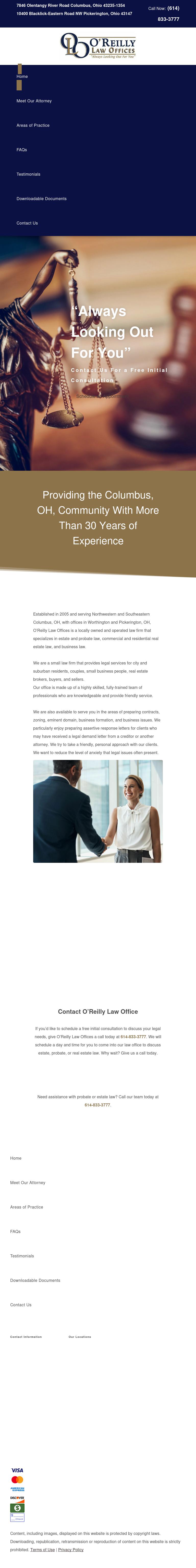 O'Reilly Law Offices - Pickerington OH Lawyers