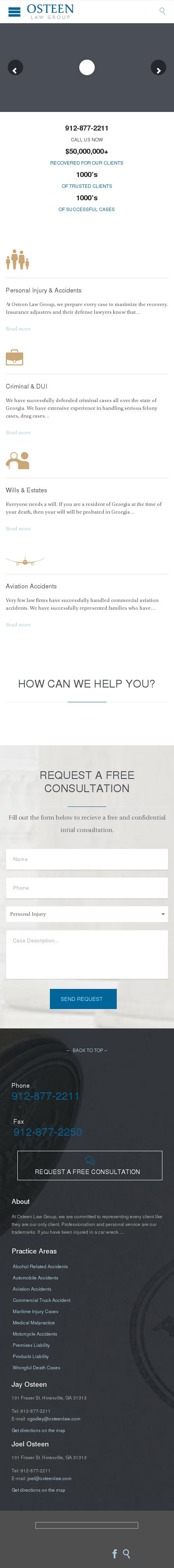 Osteen Law Group - Hinesville GA Lawyers