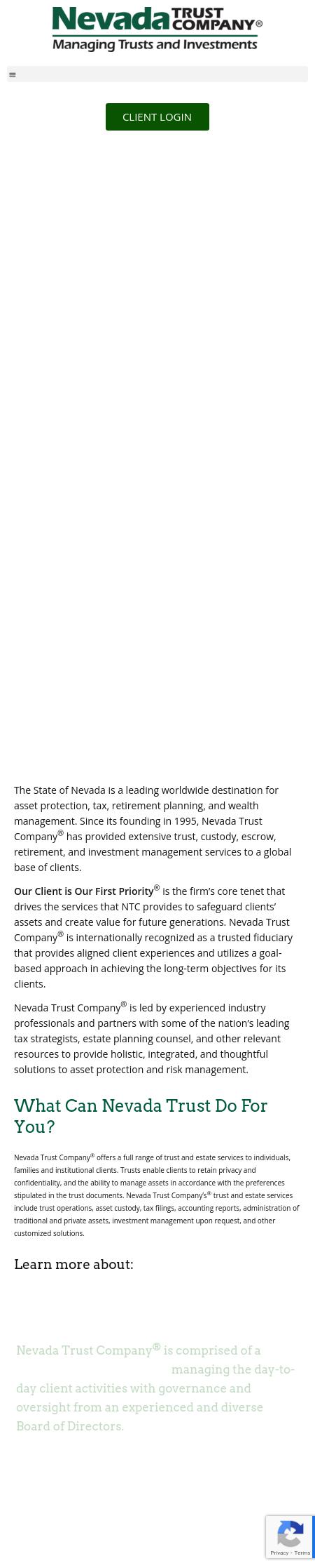 Nevada Trust Company - Las Vegas NV Lawyers