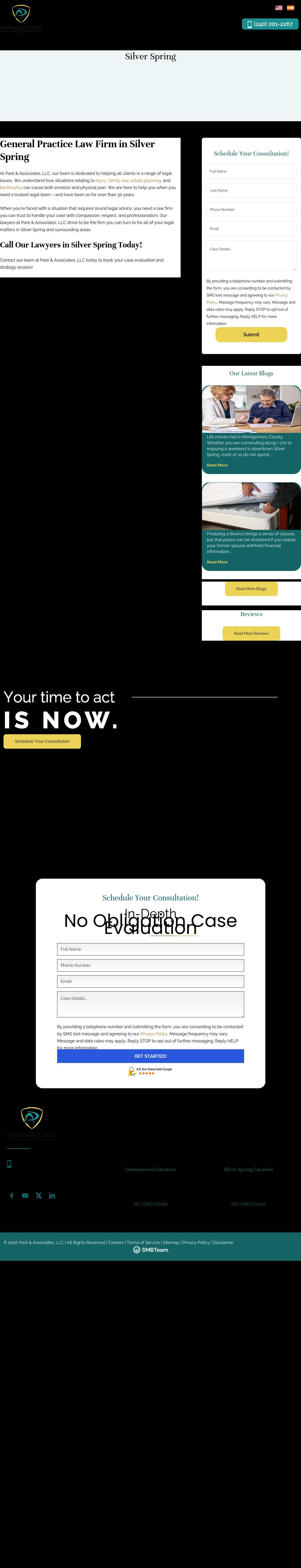 Paré & Associates, LLC - Silver Spring MD Lawyers