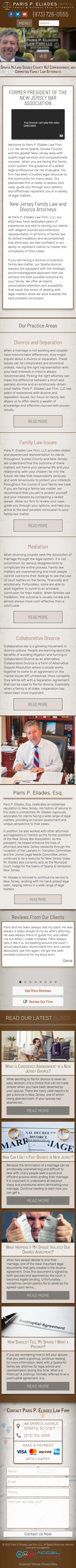 Paris P. Eliades Law Firm LLC - Sparta NJ Lawyers