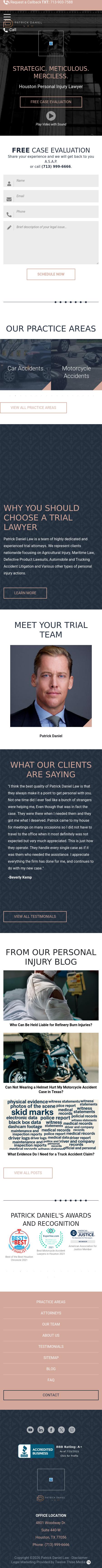 Patrick Daniel Law - Houston TX Lawyers
