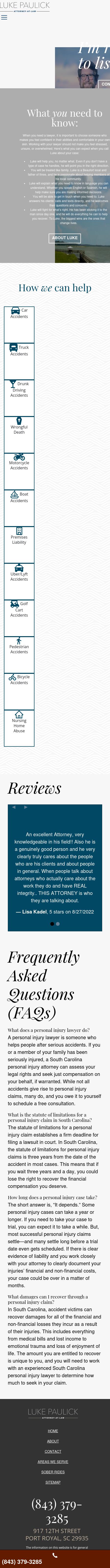 Paulick Law, LLC - Port Royal SC Lawyers
