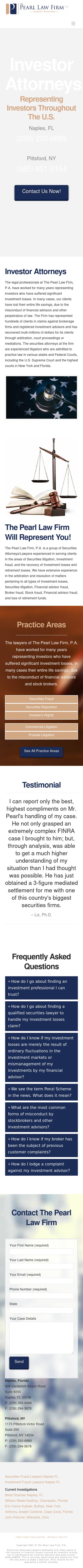 Pearl Law Firm PA - Pittsford NY Lawyers