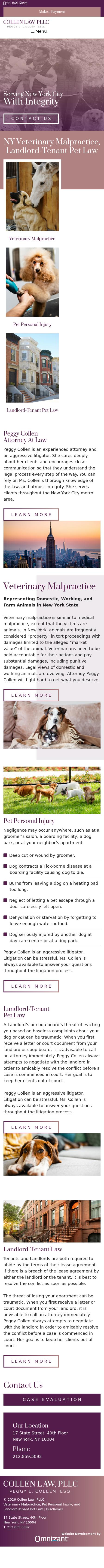 Peggy Collen, Esq. - New York NY Lawyers