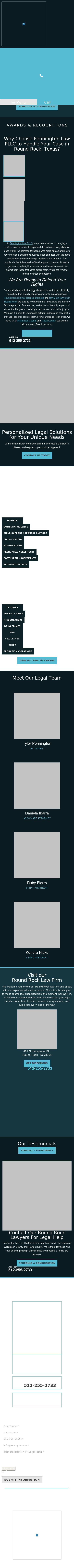 Pennington Law PLLC - Round Rock TX Lawyers