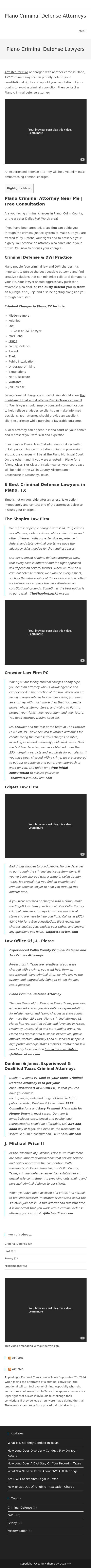 Peveto Law - Plano TX Lawyers
