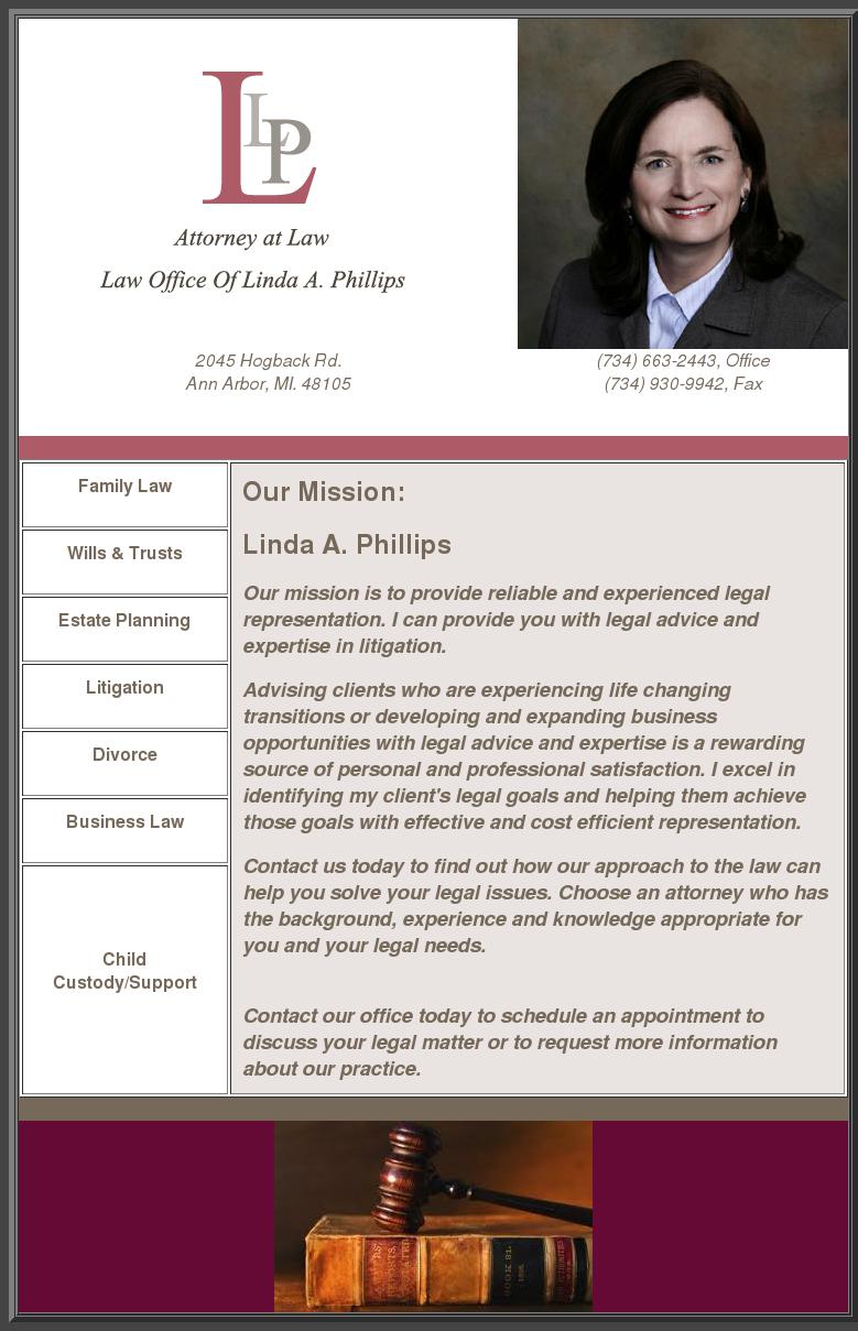 Phillips Linda A - Ann Arbor MI Lawyers