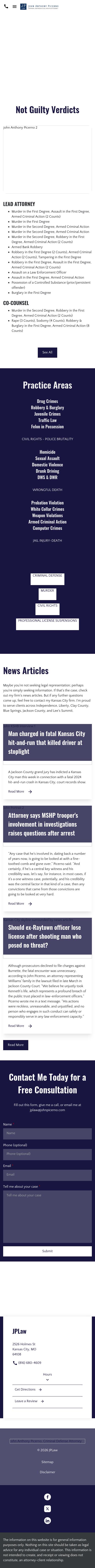 Picerno John Anthony - Kansas City MO Lawyers