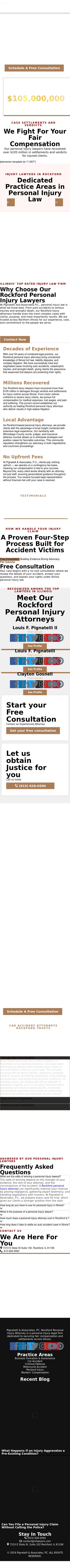 Pignatelli & Associates, PC - Rockford IL Lawyers