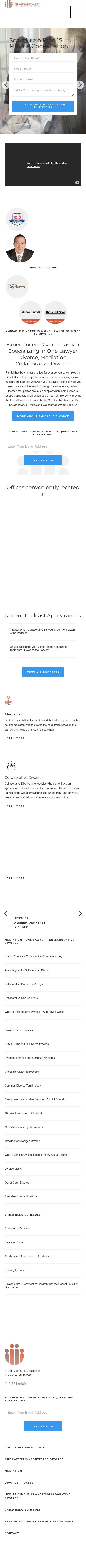 Pitler Family Law & Mediation, P.C. - Royal Oak MI Lawyers