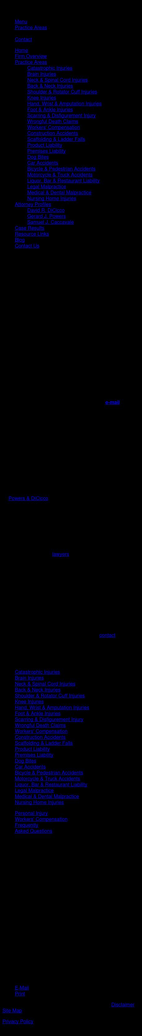 Powers & DiCicco - Quincy MA Lawyers