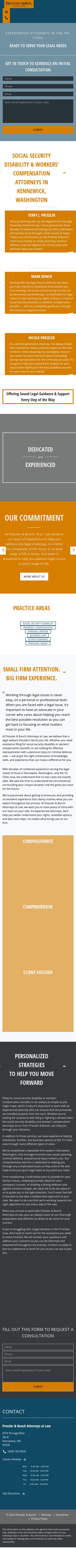 Preszler & Bunch, PLLC - Kennewick WA Lawyers