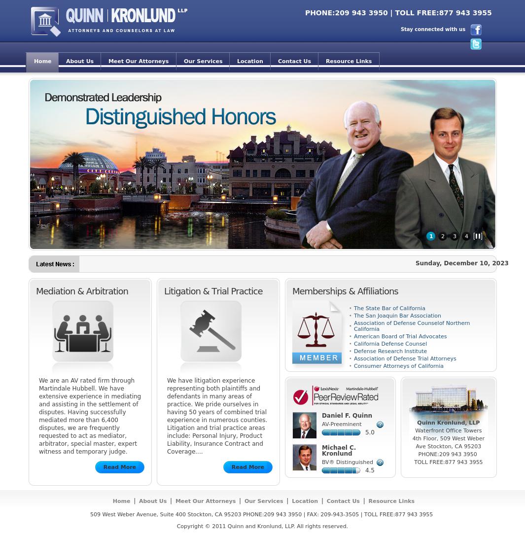 Quinn & Kronlund LLP - Stockton CA Lawyers