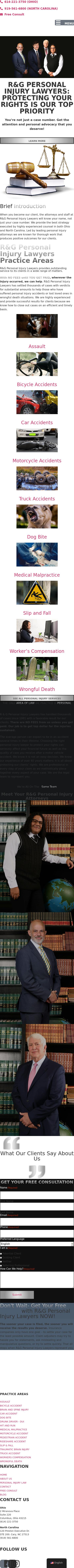 R&G Personal Injury Lawyers - Columbus OH Lawyers