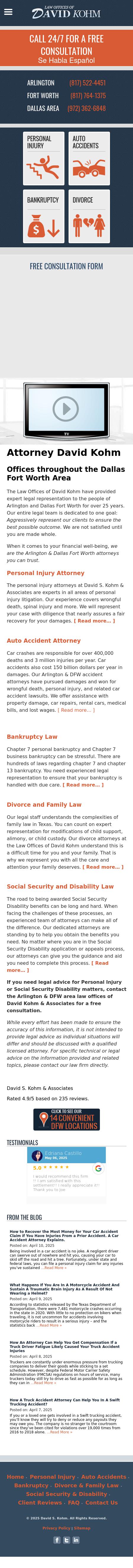 Rad Law Firm - Fort Worth TX Lawyers