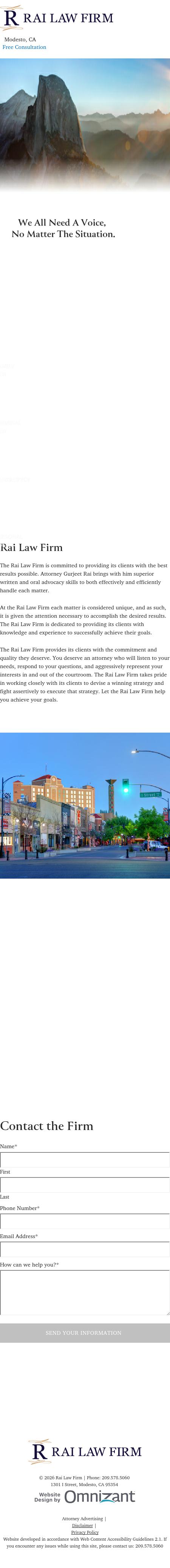 Rai Law Firm - Modesto CA Lawyers