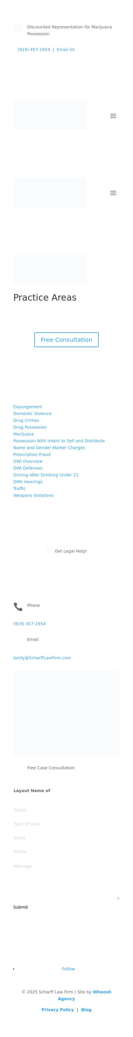 Scharff Law Firm - Raleigh NC Lawyers