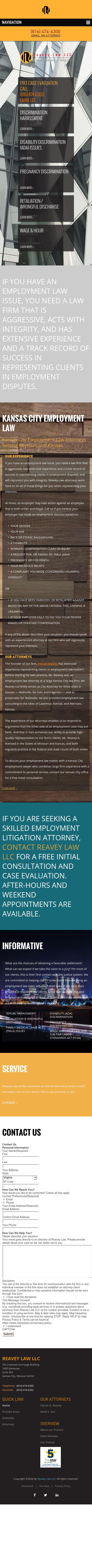 Reavey Law - Kansas City MO Lawyers