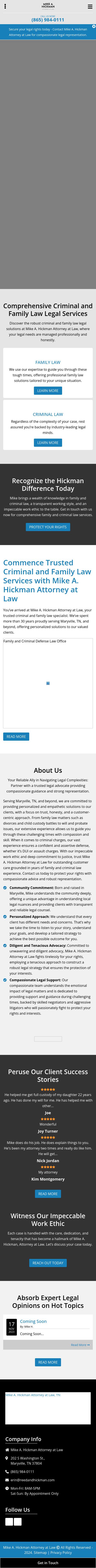 Reed & Hickman - Maryville TN Lawyers