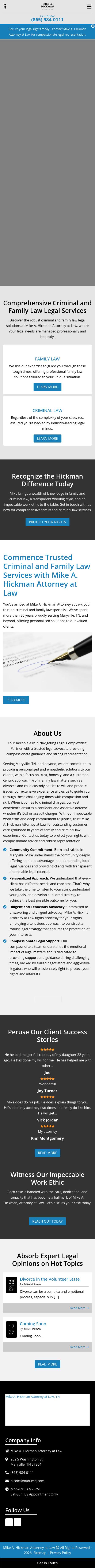 Reed & Hickman - Maryville TN Lawyers