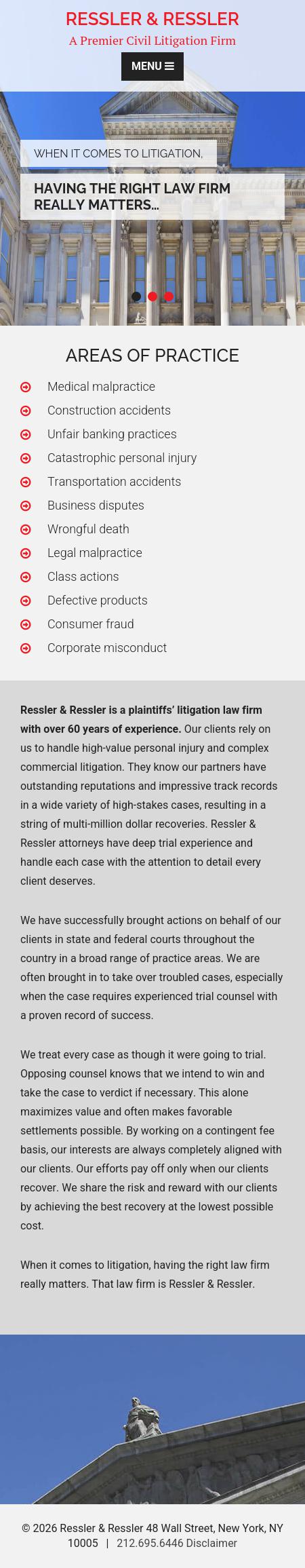 Ressler & Ressler - New York NY Lawyers