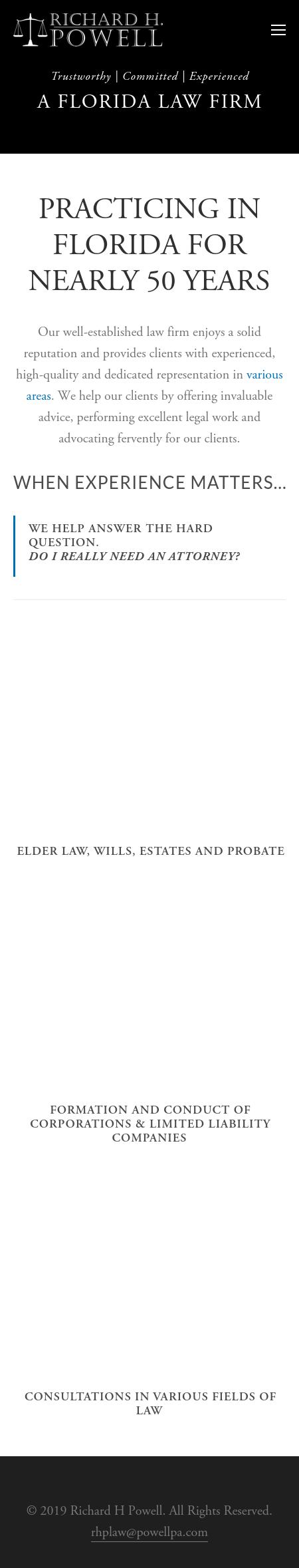 Richard H. Powell & Associates, P.A. - Fort Walton Beach FL Lawyers