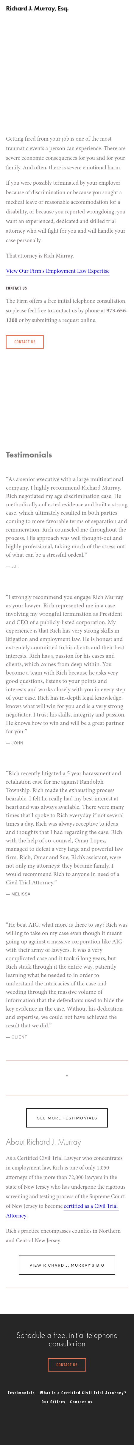 Richard J. Murray, Esq. - Morristown NJ Lawyers