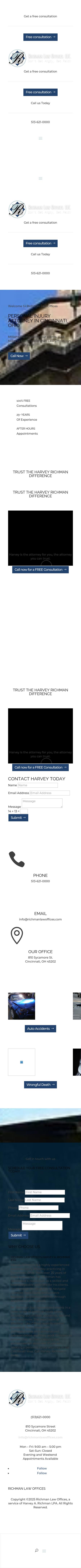 Richman Harvey A - Downtown Cincinnati OH Lawyers