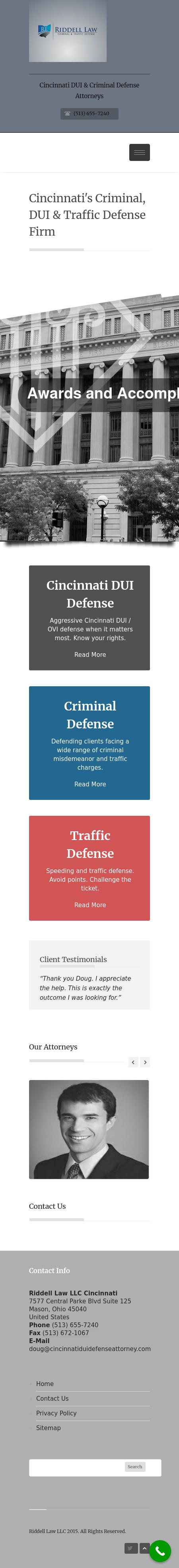 Riddell Law LLC - Mason OH Lawyers