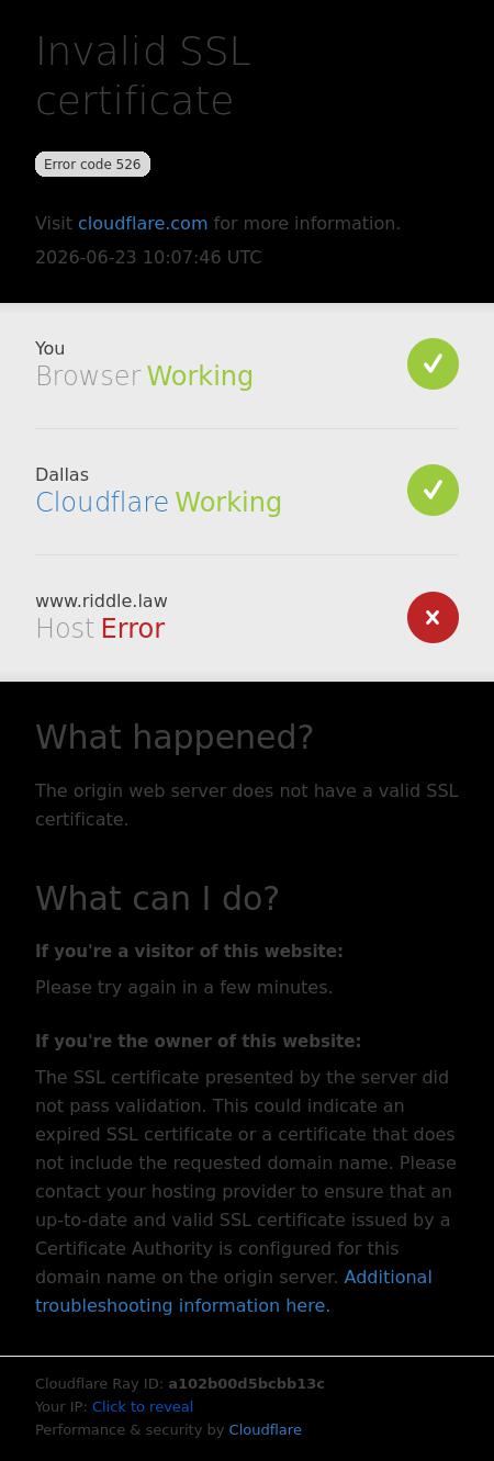Riddle Law - Tulsa OK Lawyers
