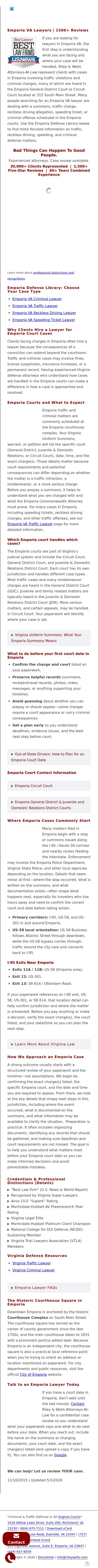 Riley & Wells Attorneys At Law - Emporia VA Lawyers