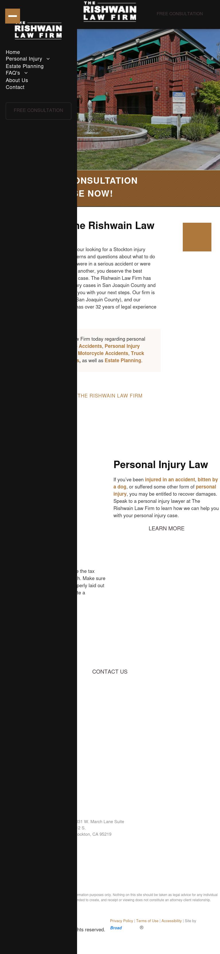 Rishwain Law Firm The - Stockton CA Lawyers