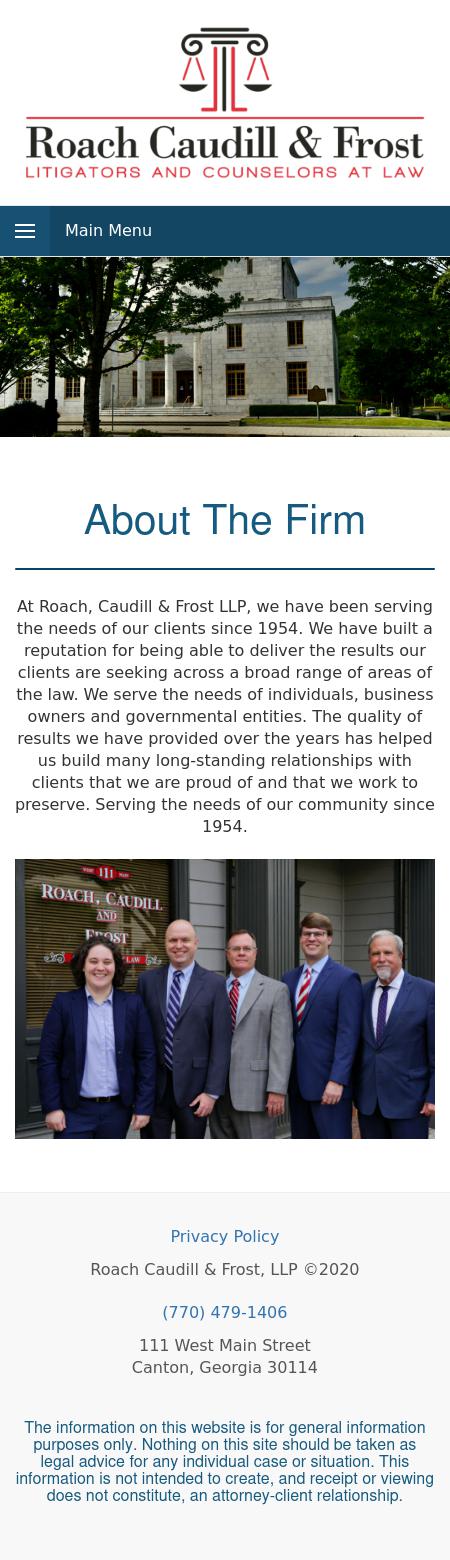Roach, Caudill & Gunn LLP - Canton GA Lawyers