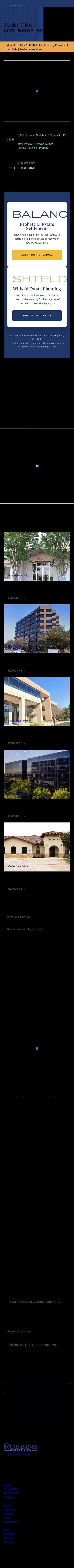 Robbins Estate Law - Austin TX Lawyers