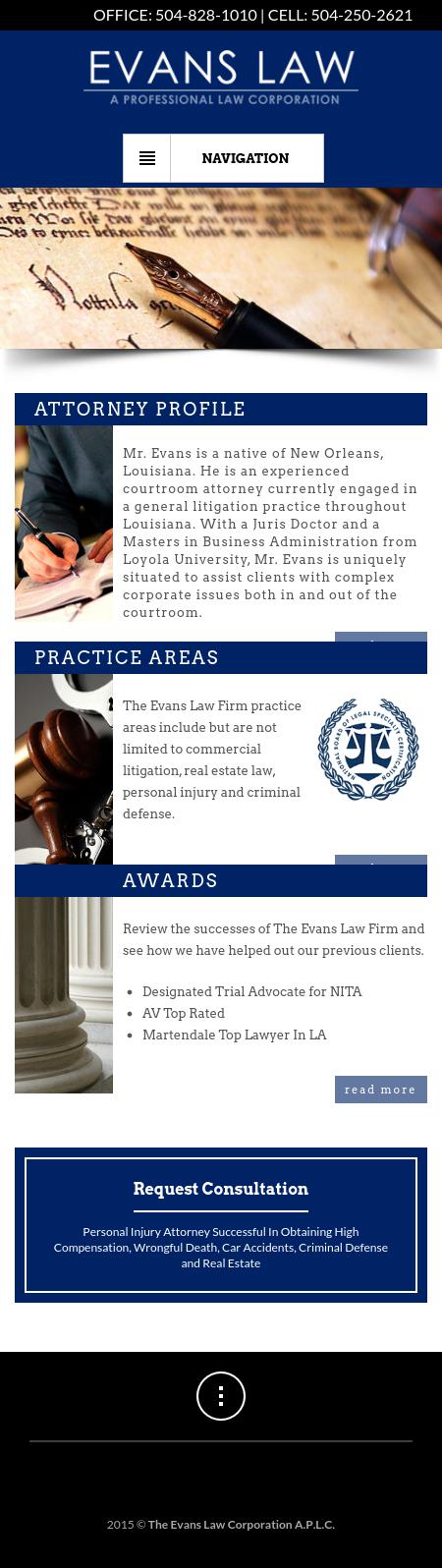 Robert B. Evans III - Metairie LA Lawyers