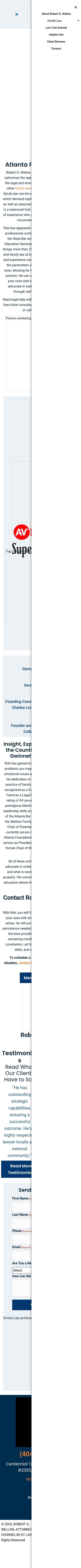 Robert G. Wellon - Atlanta GA Lawyers