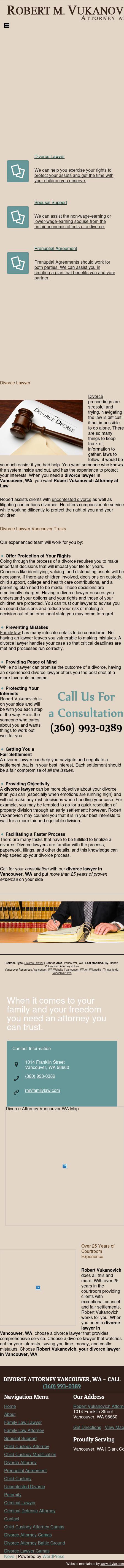 Robert Vukanovich Attorney at Law - Vancouver WA Lawyers