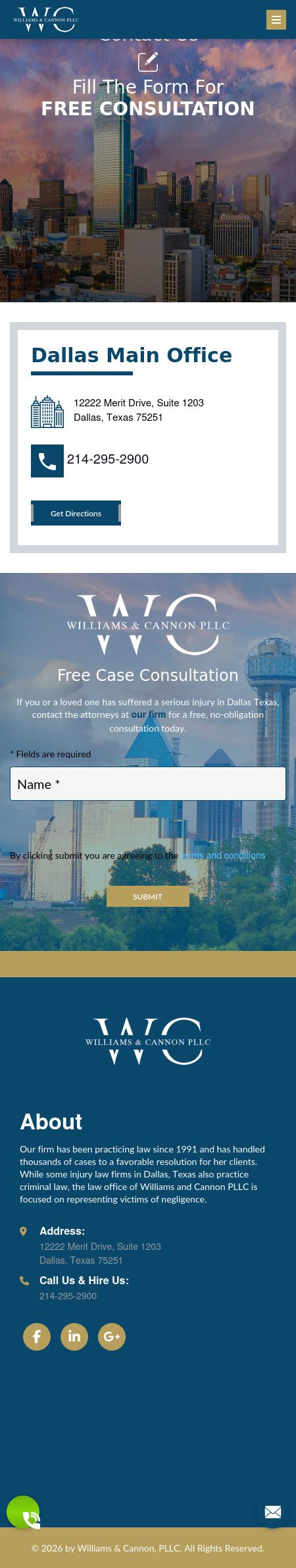 Johnson, Zegen, Scott & Williams, PLLC - Dallas TX Lawyers