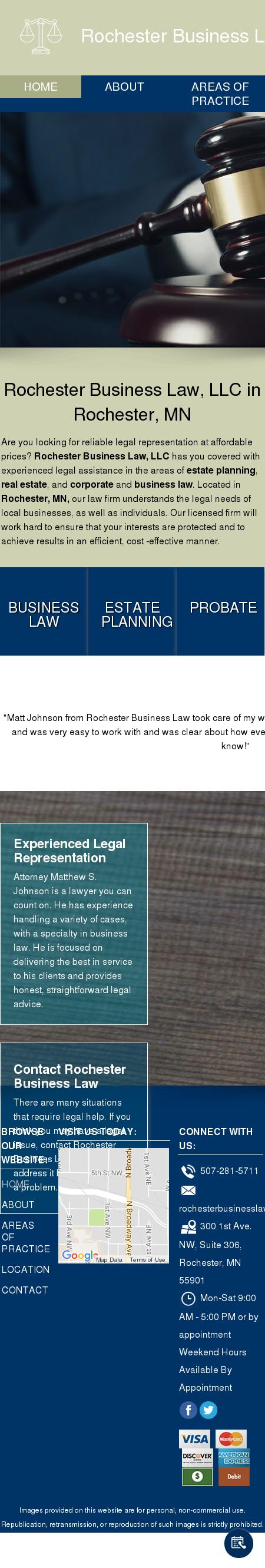 Rochester Business Law Center - Rochester MN Lawyers