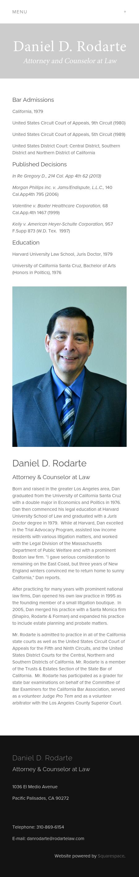 Rodarte Law Offices - Los Angeles CA Lawyers