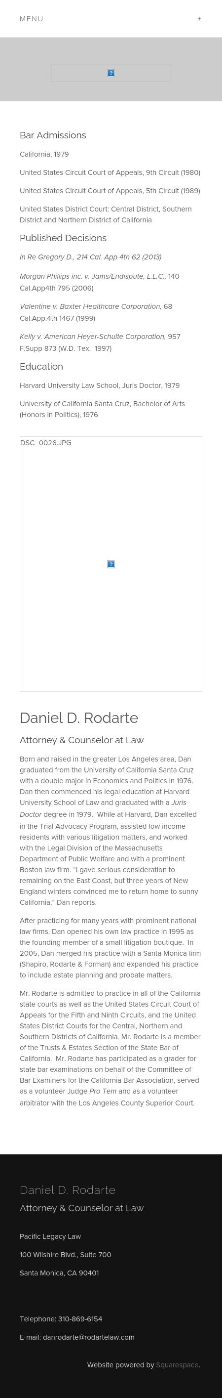 Rodarte Law Offices - Los Angeles CA Lawyers