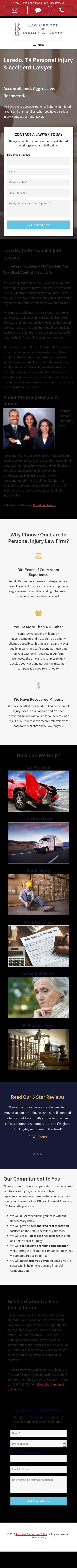 Ronald A Ramos Law Office - Laredo TX Lawyers